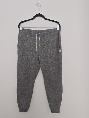 Vuori Gray Heather Drawstring Joggers